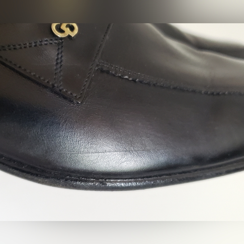 Christian Dior Messieur Women's Black Leather Shoes Size 8 - Picture 16 of 16